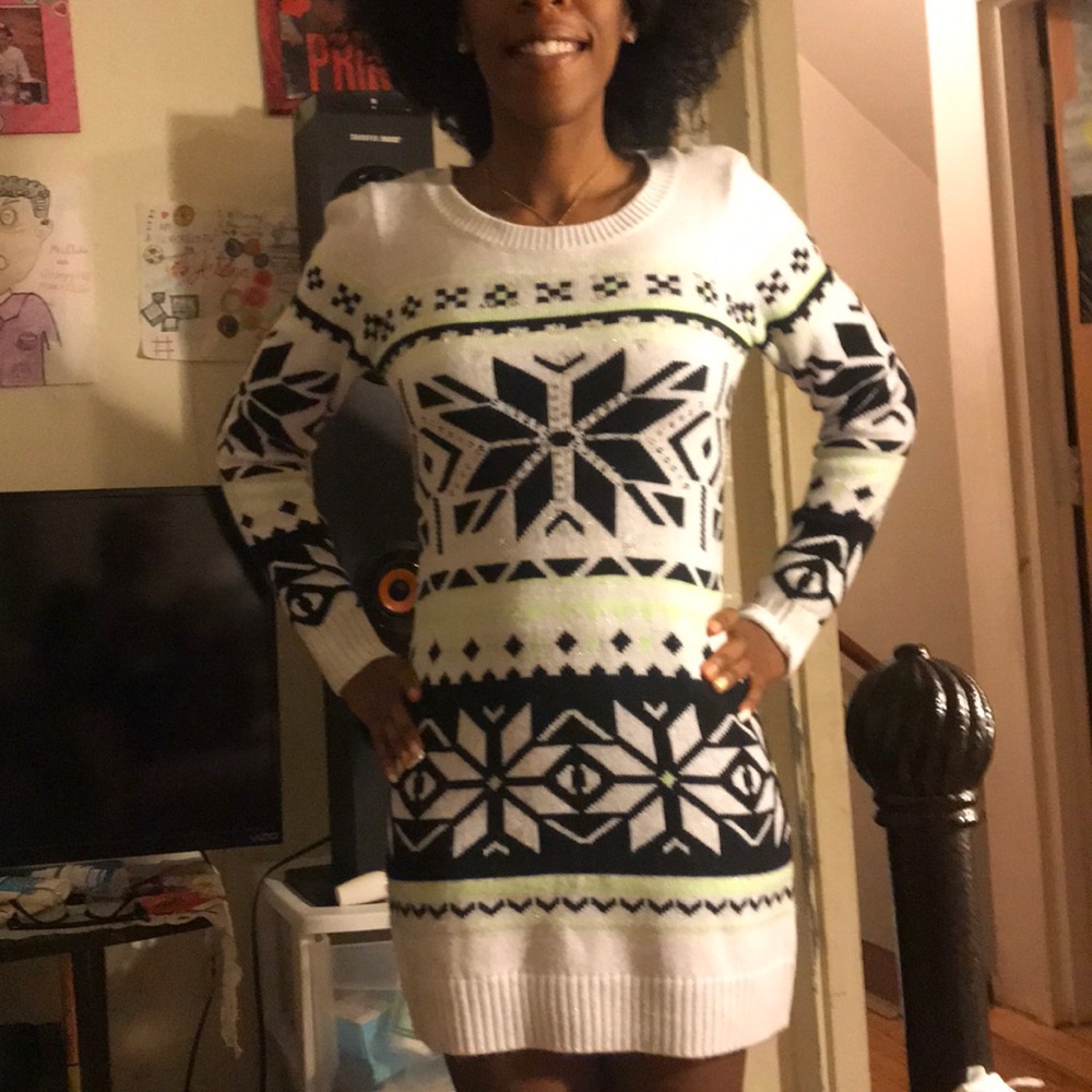 Winter Sweater Dress